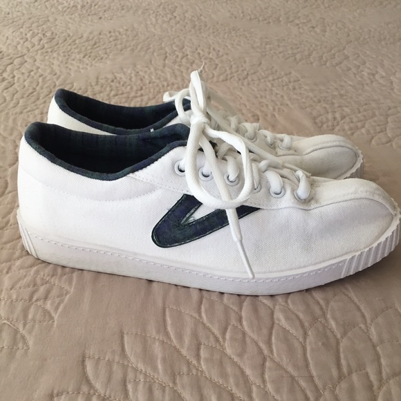tretorn plaid sneakers